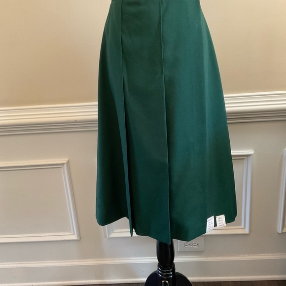 Gucci Made In Italy Mohair Wool Double Breasted Wrap Pleated Skirt Suit 46/44 - Picture 6 of 15